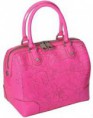 Bolso rosa de aza corta